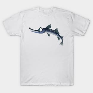 Cute Barracuda Drawing T-Shirt